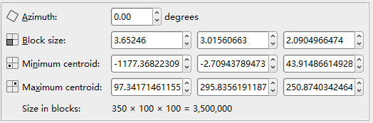 块体模型(Block Model)的产生、输入和转换的图4