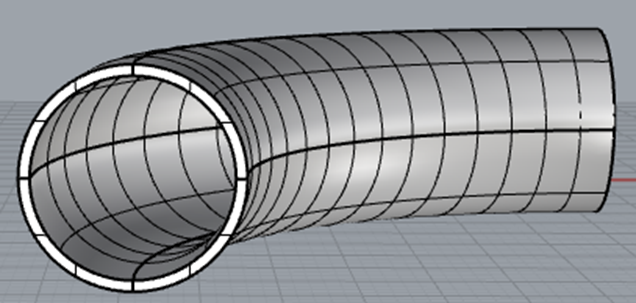 创建弯曲隧道的衬砌模型(Liner Model for Curved Tunnel)的图3