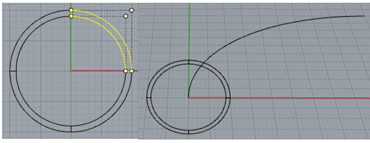 创建弯曲隧道的衬砌模型(Liner Model for Curved Tunnel)的图2