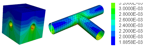 T-Section隧道模型(CylinderTSectionWithWall)---應力松弛法計算的圖3