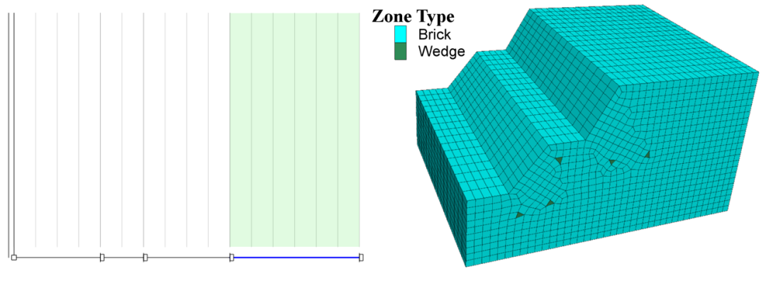 Extrusion工具的使用技巧(FLAC3D仅有)的图4