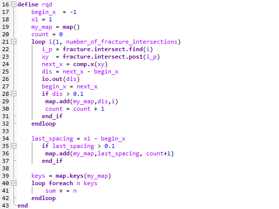 如何在离散断裂网络DFN中计算RQD指标的图4