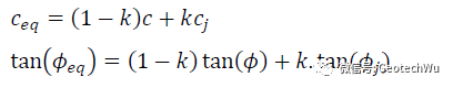 巖橋破壞的等效剪切強度(Equivalent shear strength parameters）的圖3