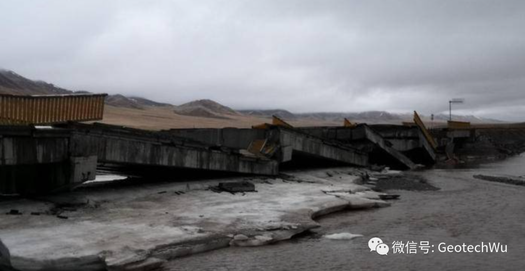 青海瑪多地震M7.3后續---道路與橋梁損壞的圖12