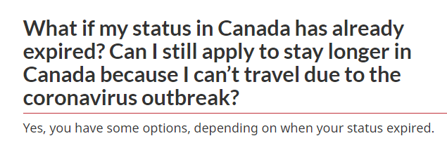 加拿大无条件延长访客停留时间