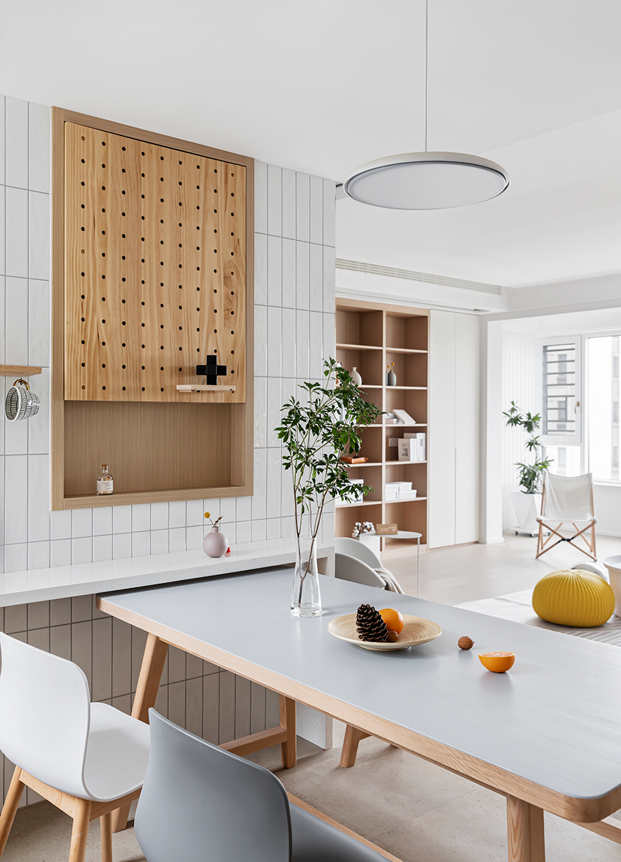 115㎡简约+原木，简简单单却蕴含着自然空间质感！