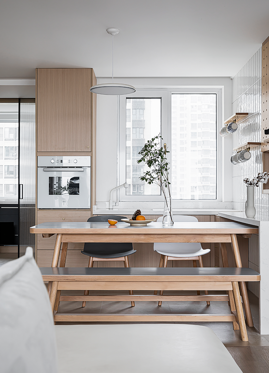 115㎡简约+原木，简简单单却蕴含着自然空间质感！