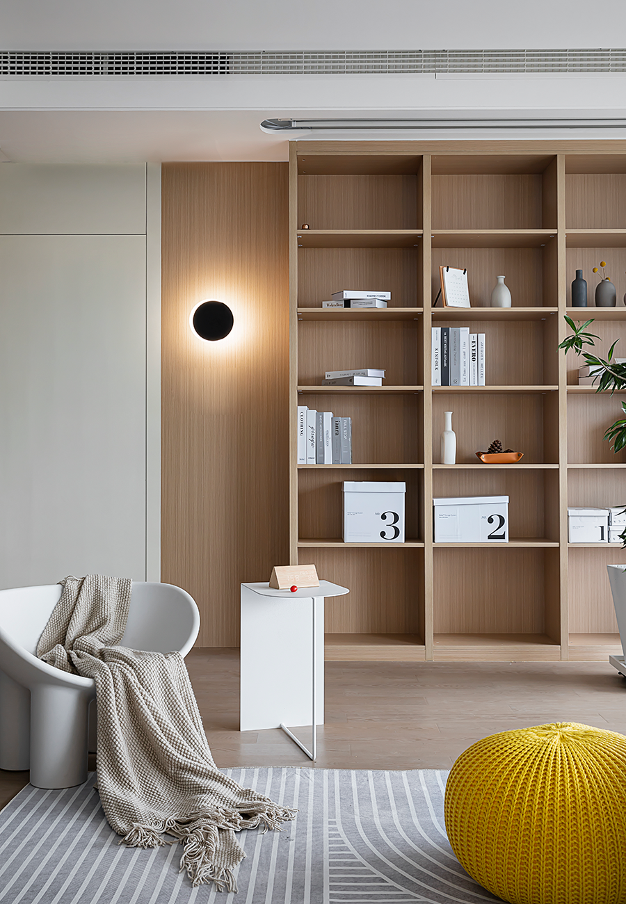 115㎡简约+原木，简简单单却蕴含着自然空间质感！