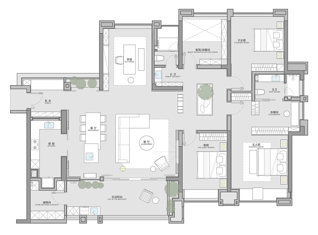 首發 | 230m²私宅設計，簡單純粹，演繹極致的生活格調！ 家居 第37張