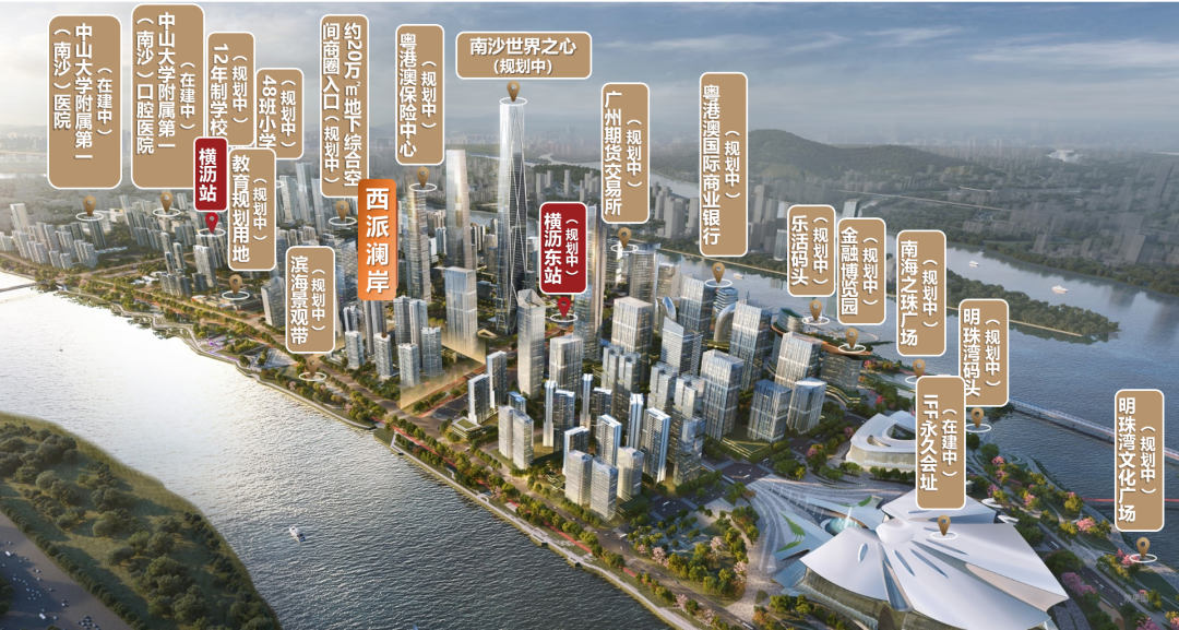 南沙明珠湾新增18班幼儿园+2班托儿所+市政公园！周边多个楼盘加推