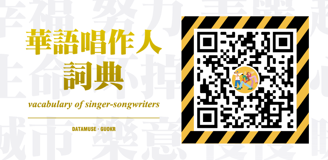 谁是词汇量最高的华语唱作人?