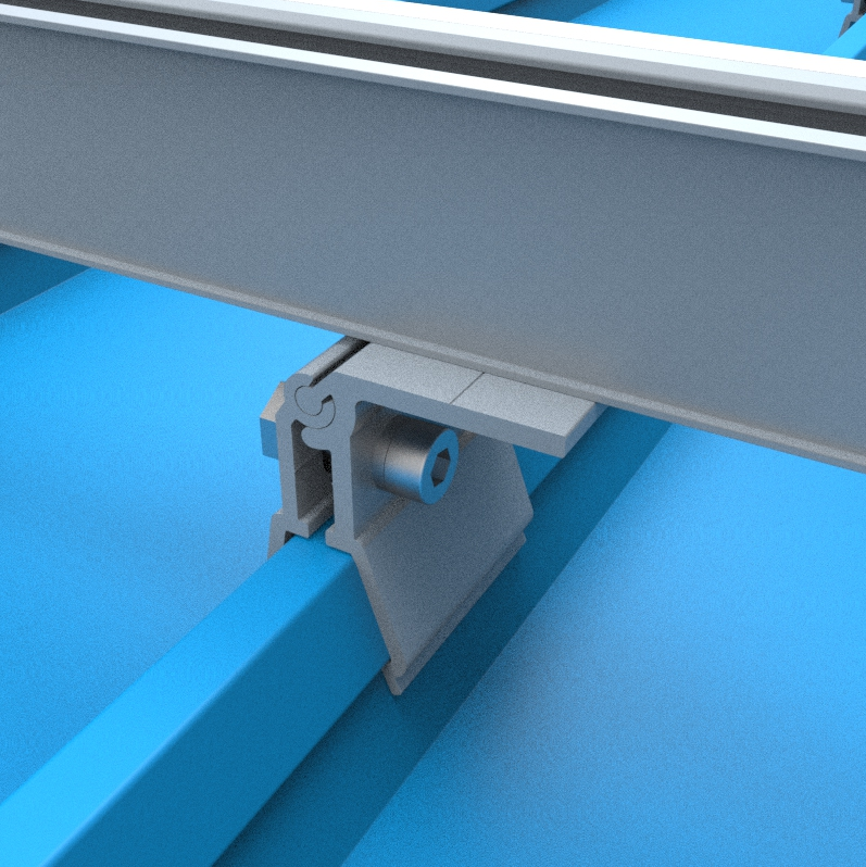 solar panel ballast mounting system