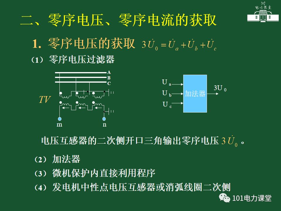 中性點直接接地電網(wǎng)中接地短路的零序電流及方向保護的圖6