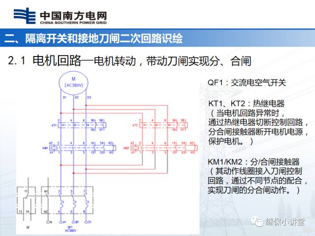 隔離開關和接地刀閘二次回路圖識繪的圖13