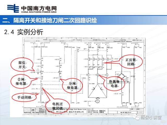 隔離開關和接地刀閘二次回路圖識繪的圖21