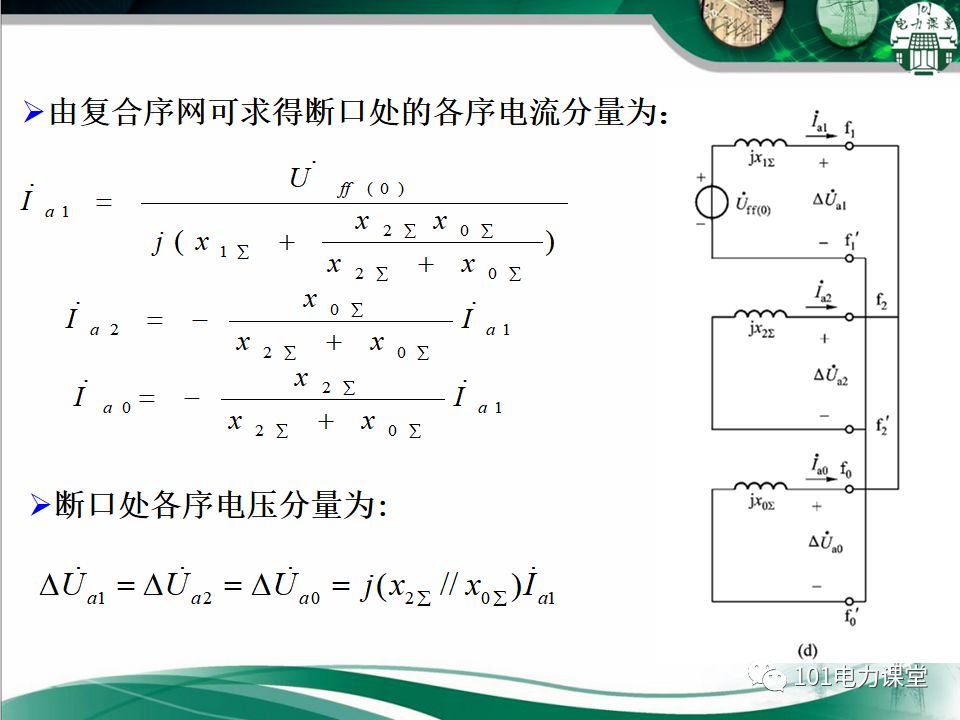 电力系统不对称故障短路电流的分析的图32