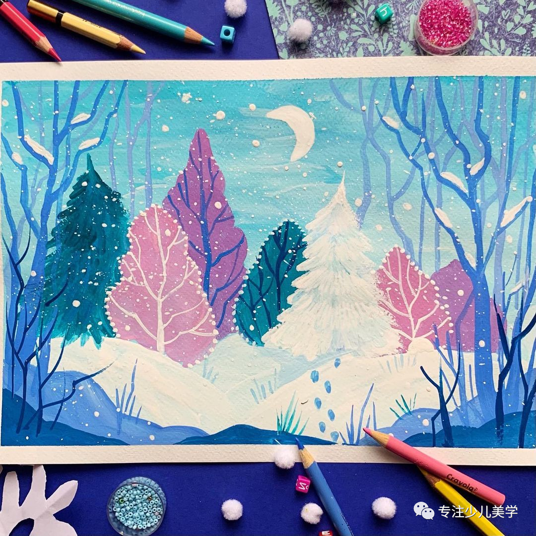 15张创意水粉画带你走进色彩世界