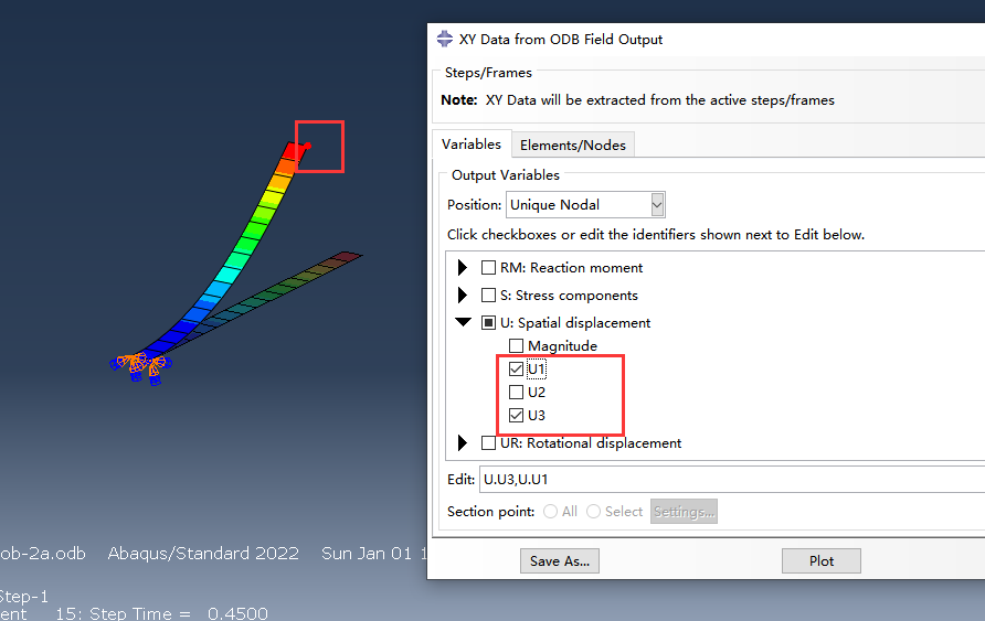 abaqus算得到底准不准？壳单元几何非线性验证算例一的图26