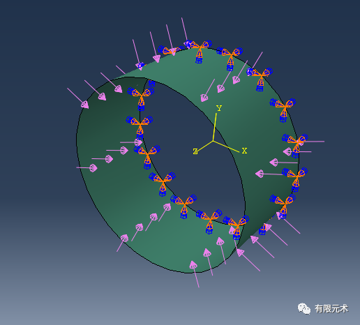 [软件使用]abaqus壳单元局部坐标系，你学会了吗？的图4