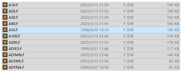 自动动态增量非线性分析-1981年的开源非线性有限元软件是什么样子的图20