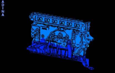 自动动态增量非线性分析-1981年的开源非线性有限元软件是什么样子的图7