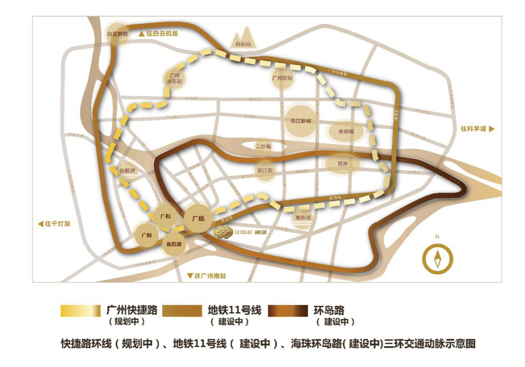 金融街融御，广州海珠区广纸新城，南向江景大宅，实用率100%
