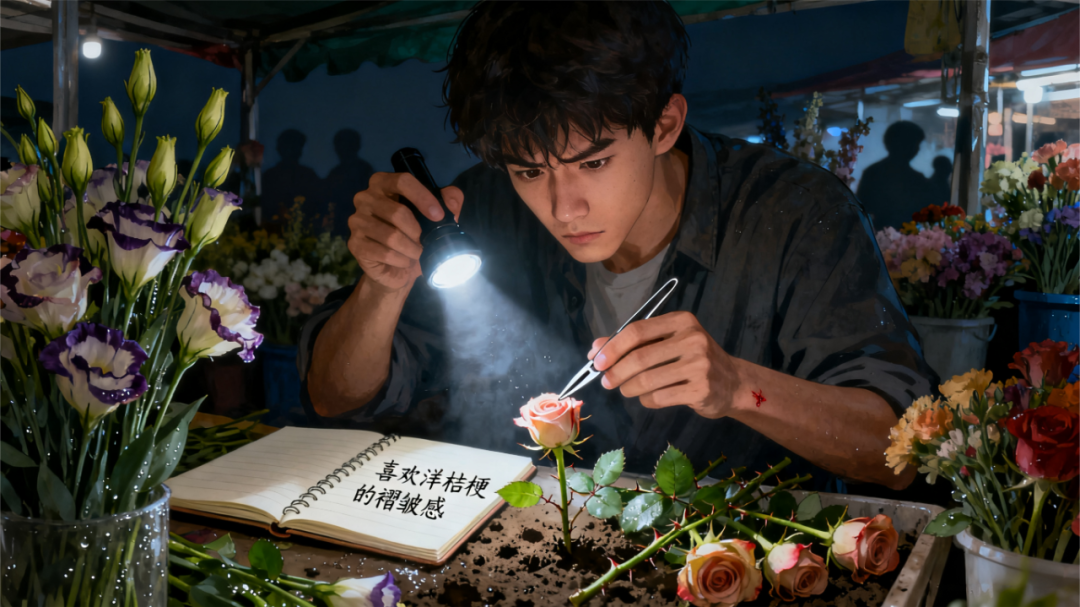 恋爱要从一束花和正式告白开始