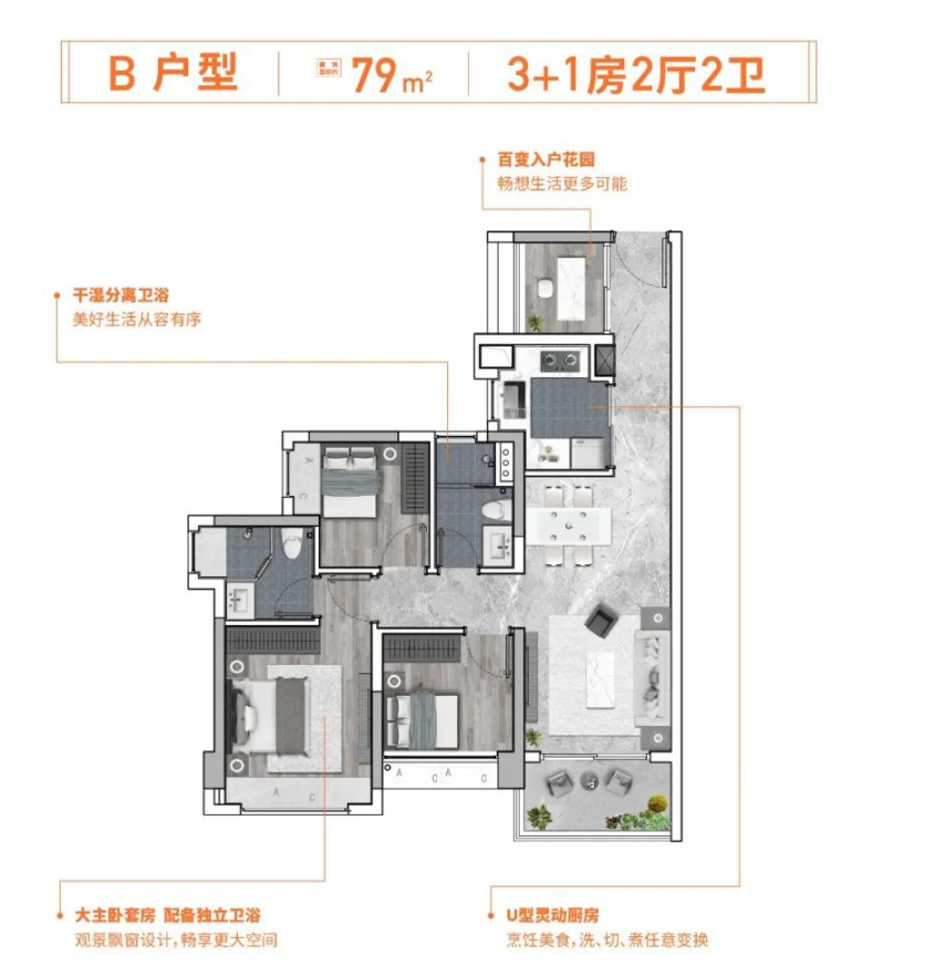 珠实钟落潭新盘，也有杀手锏