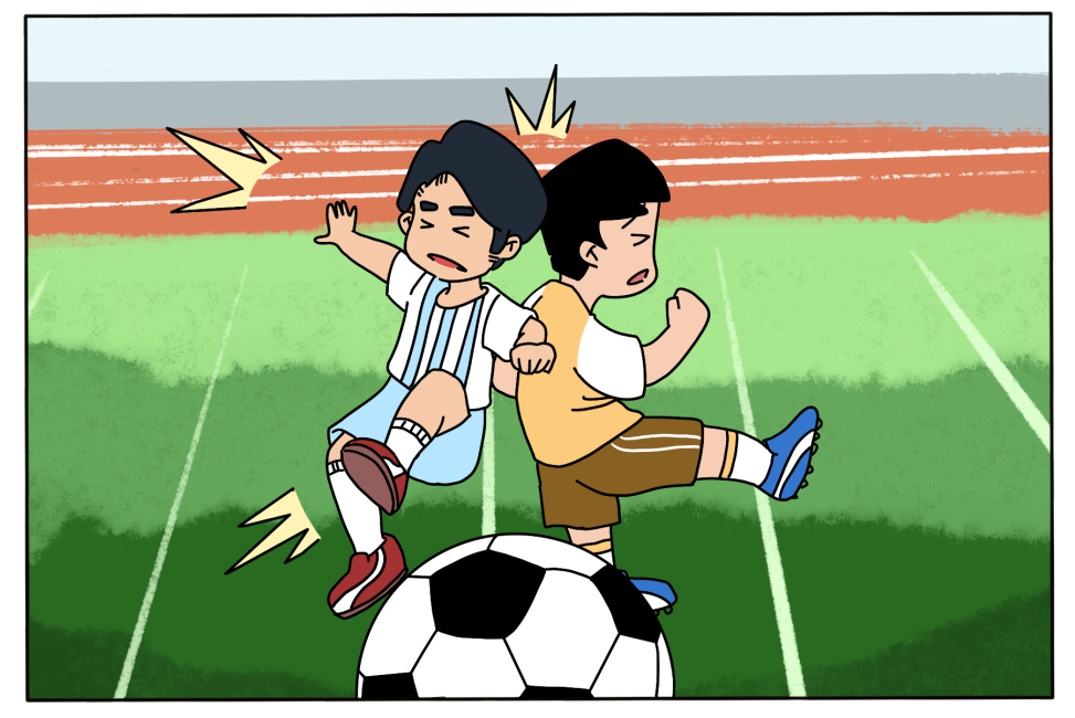 民法典主题普法系列漫画之打球受伤