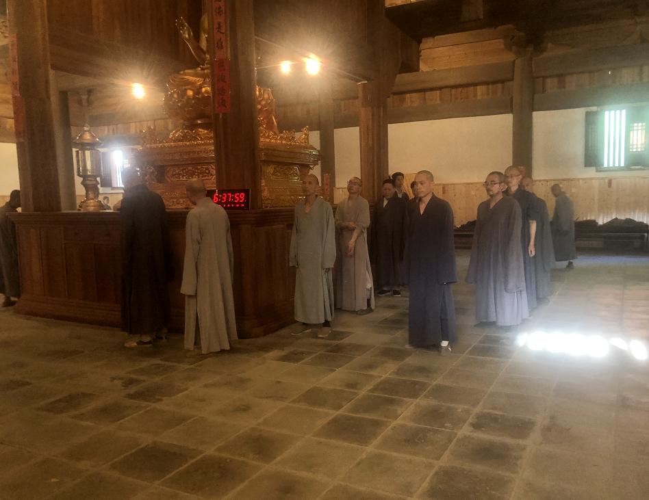 雪峰崇圣禅寺夏季四众精进禅七圆满解七