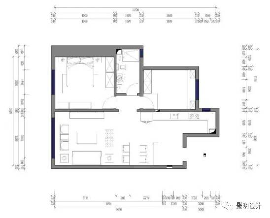 把小空间做出层次，让空间更加通透和大气