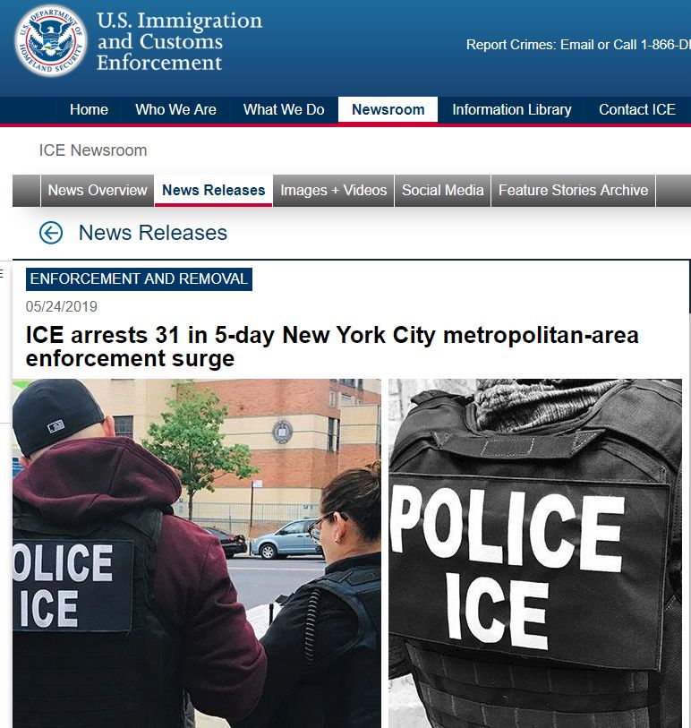 中国公民遭逮捕！ICE地毯式执法搜查！一年逮捕遣返25万人（组图） - 1