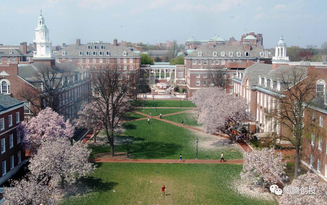 Image of Johns Hopkins University’s Homewood Campus in Baltimore