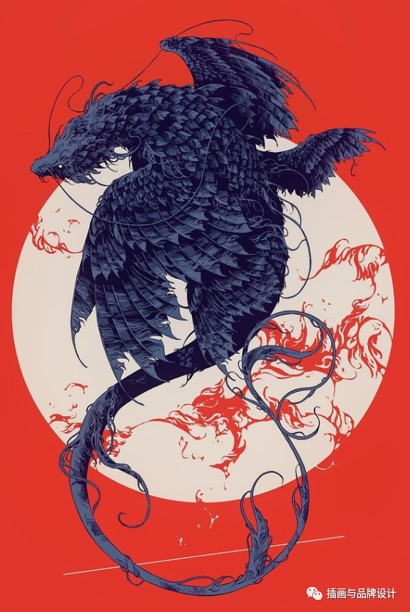 出了一组组令人惊叹的复杂野兽作品对野兽,羽毛,植物的热情画风超带感