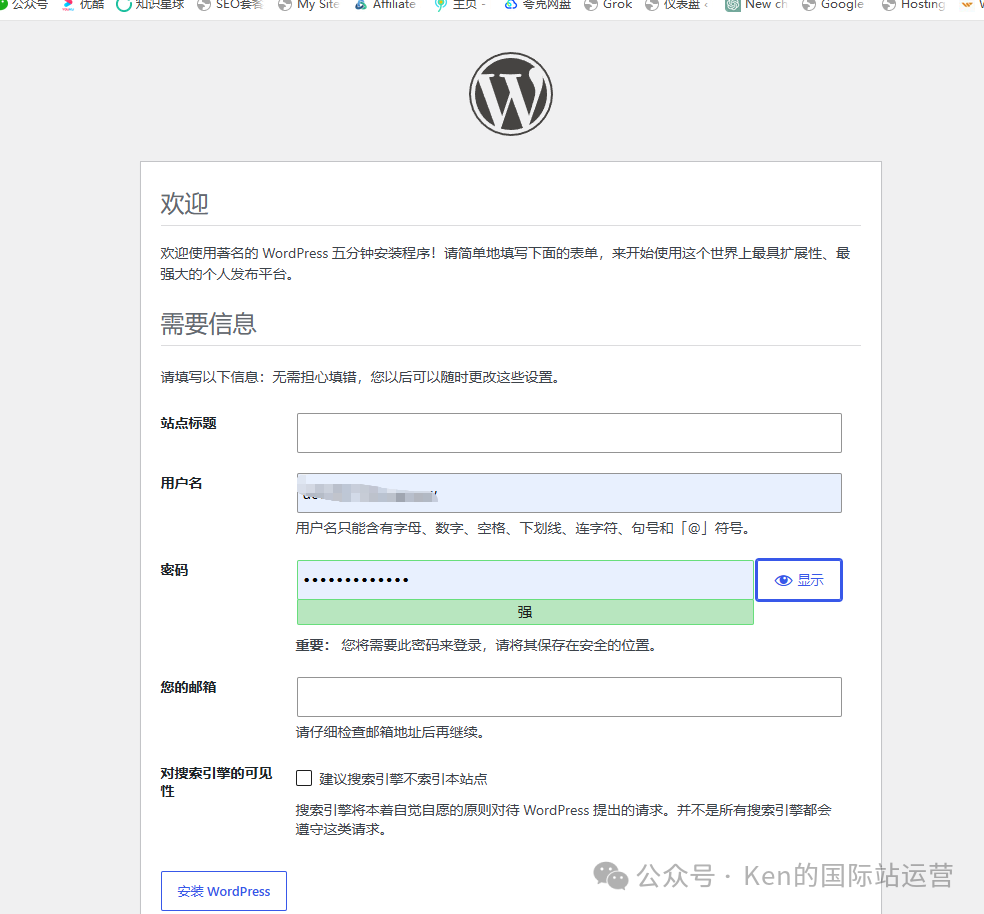 WordPress安装教程：新手一键搭建个人网站的4种方法