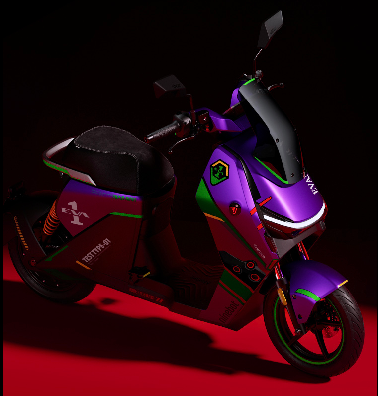 九号电动dz110p eva联名限量款来了!-爱卡汽车爱咖号