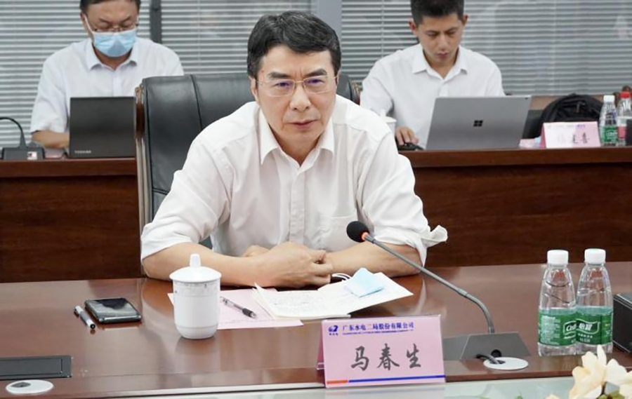 党委副书记,总经理蔡勇和建工集团党委副书记,总经理马春生到珠三角