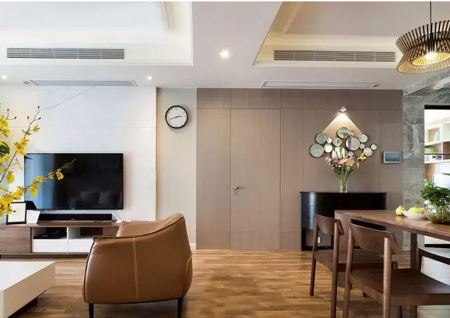 112㎡现代简约风格，灵动清新，干净利落