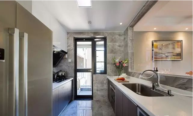 112㎡现代简约风格，灵动清新，干净利落