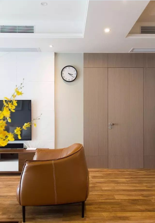 112㎡现代简约风格，灵动清新，干净利落