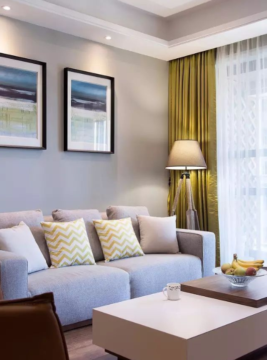 112㎡现代简约风格，灵动清新，干净利落