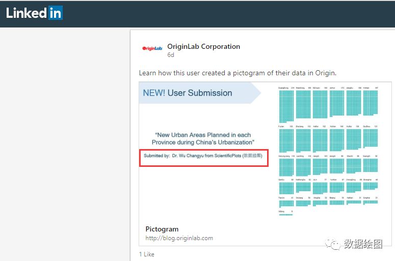 Origin(Pro)：方格图（Pictogram
