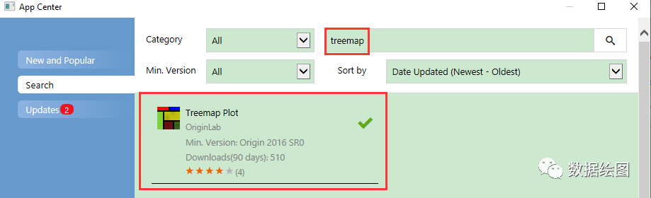 Origin(Pro)：Treemap Plot树形图