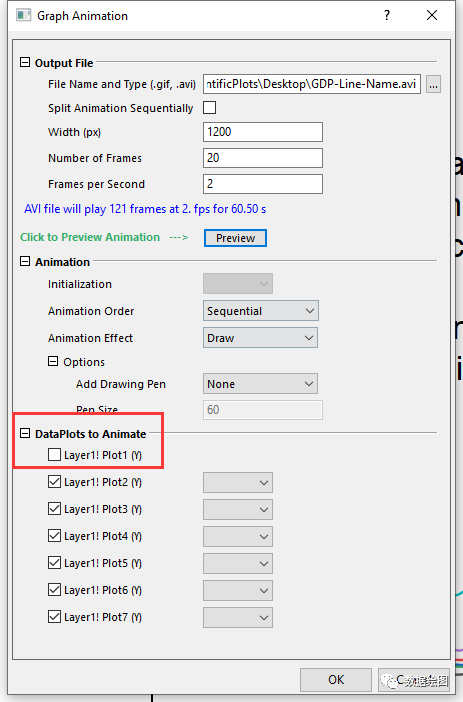 OriginPro：Graph Anim插件