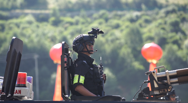 沙场点兵甘孜特警第二届警务技能大比武超燃开幕