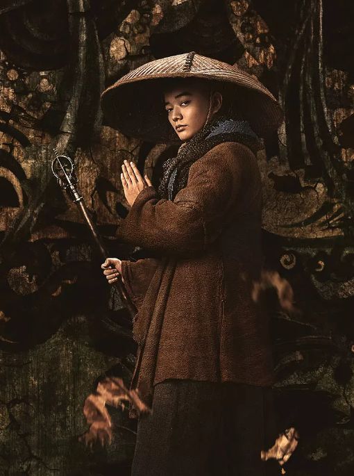 电影《妖猫传》中的空海 染谷将太饰