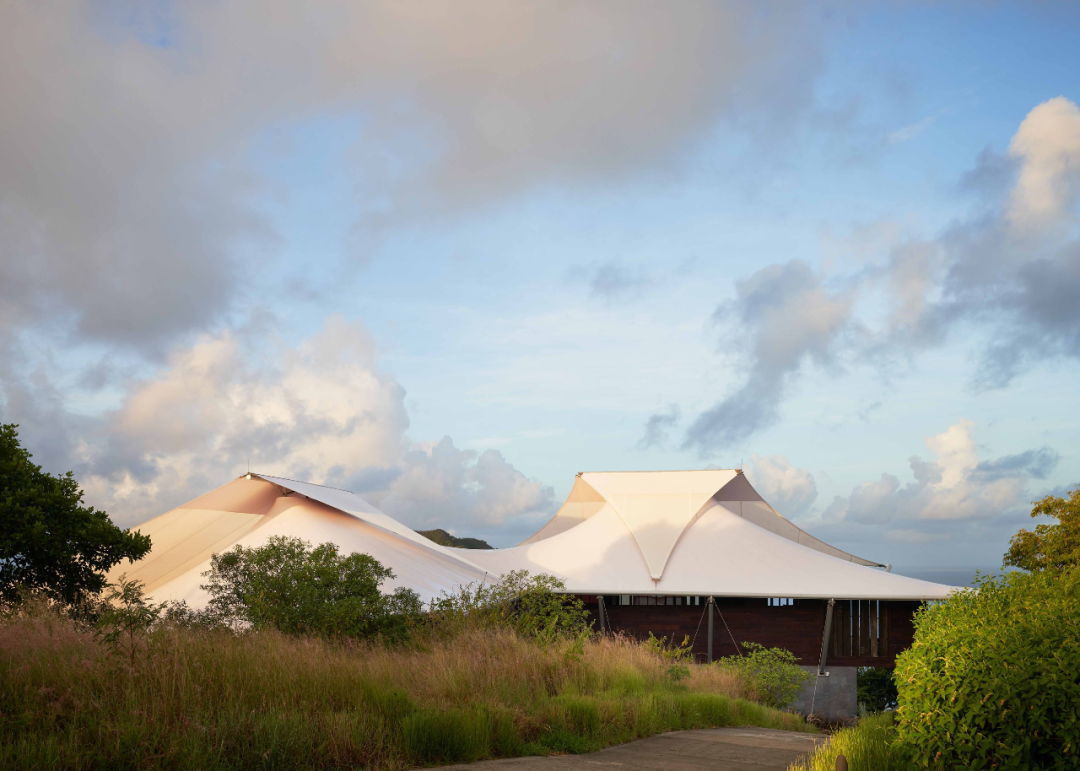 「膜结构」过时了？看看这栋别墅，居然是全预制