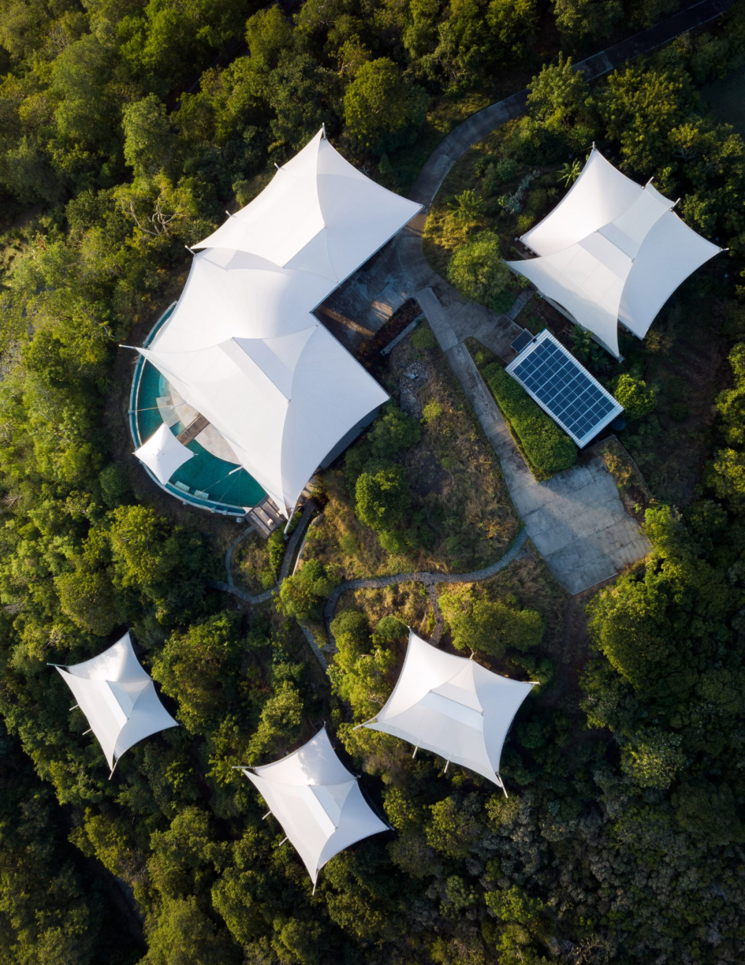 「膜结构」过时了？看看这栋别墅，居然是全预制