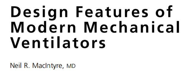 呼吸机是怎么给压力的现代呼吸机的设计特征（译文）_https://www.jmylbn.com_新闻资讯_第2张