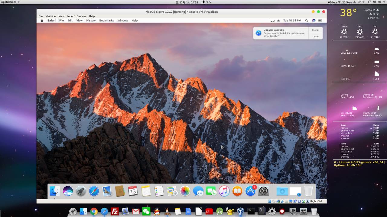 虚拟机安装macOS Sierra 10.12